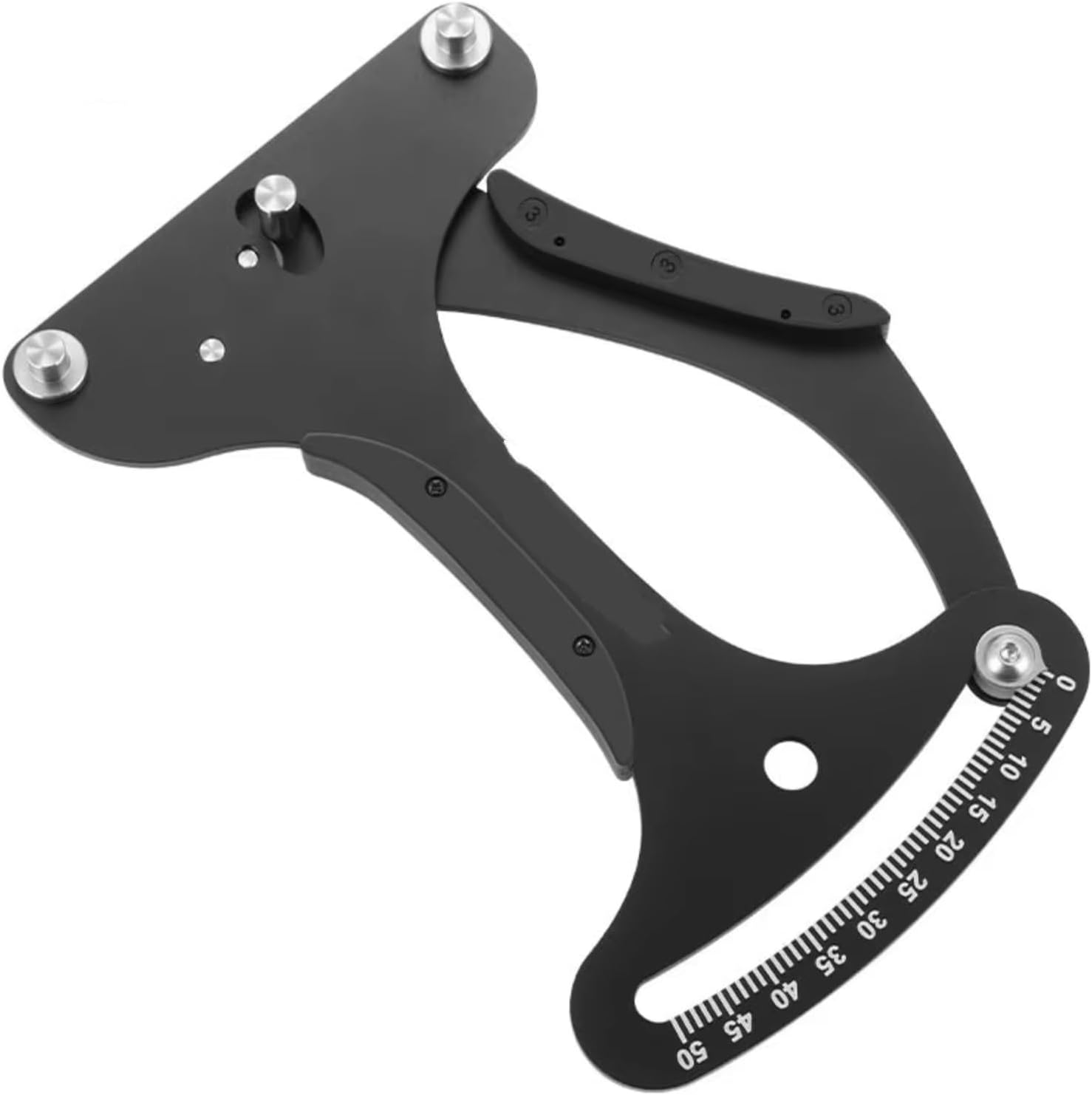 Rc Repair Tools General Parts RC Car Bicycle Spoke Correction Tool Spoke Tension Meter Wheel CNC Reliable Indicator Freewheel Pedal Spoke Chain Repair Tool(Black)