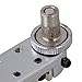 BQLZR Chrome Locking Tune-o-matic Guitar Bridge Roller Saddle Replacement