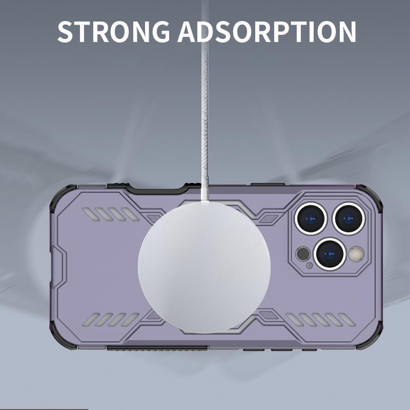 Coque iPhone 16 Pro Max Asuwish robuste magnétique avec protection écran verre