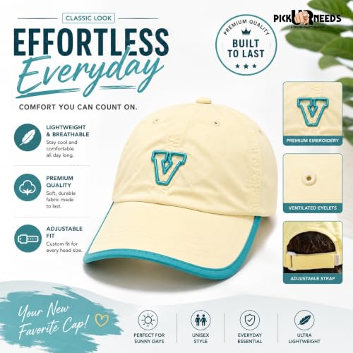 Image of Pick Ur Needs Unisex Sports Baseball Cap Breathable Quick-Dry Summer Cap with Adjustable Strap