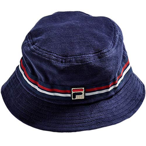 Fila Men's Velour Bucket Hat, Navy, One 