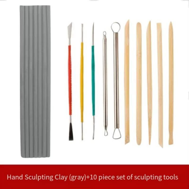 Miniatura 4 de Arcilla de escultura hecha a mano para manualidades, hardware, moldeo de plástico, modelado de escultura estudiantil, 2 piezas + más 10 juegos de