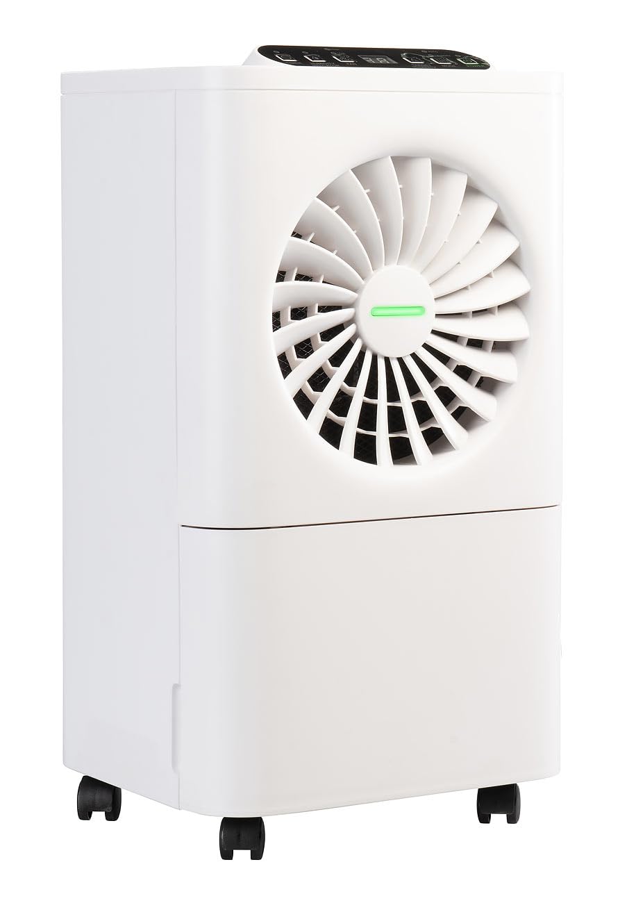 Sichler Haushaltsgeräte Deumidificatore digitale 2 in 1 LFT-200 con purificatore d’aria, timer, 10 L/giorno