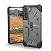Produktbild Urban Armor Gear Pathfinder Hülle Samsung Galaxy S21 5G (6,2" Zoll) Schutzhülle (Wireless Charging kompatibel, Handyhülle nach Militärstandard, Ultra Slim Bumper) - Silber