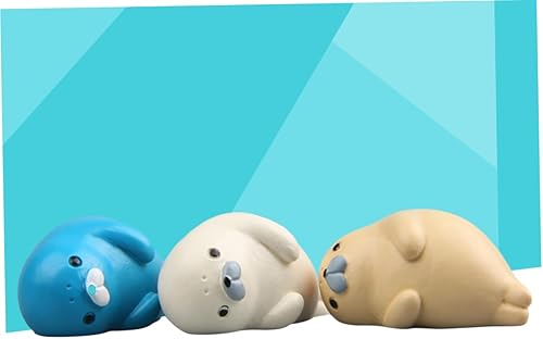 Miniatura 6 de TIDTALEO 3 imanes de resina para nevera, lindos imanes para nevera, decoración de nevera, imán para nevera, adhesivo magnético para pizarra blanca,