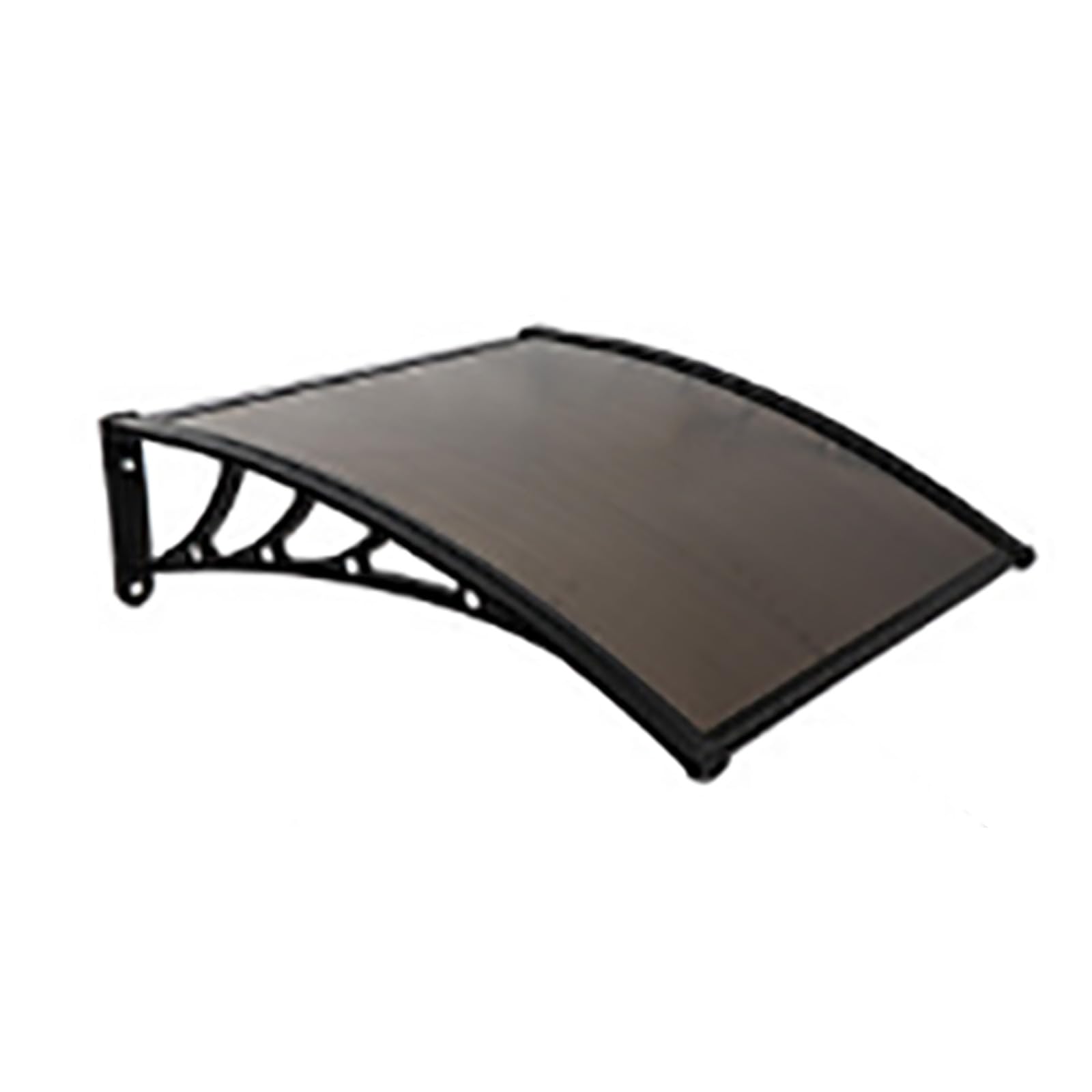 Tejadillo de protección para puertas ventanas marquesina exterior de policarbonato duradero