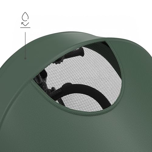 Kinderkraft Aveo 2 PRO Dreirad 6 in 1, Click&Twist Sitz drehbar, Liegefunktion beidseitig, Klappbar, Kompakt, UPF50+ Verdeck, Freilauf, Ab 9 Monaten bis 5 Jahre, Grün