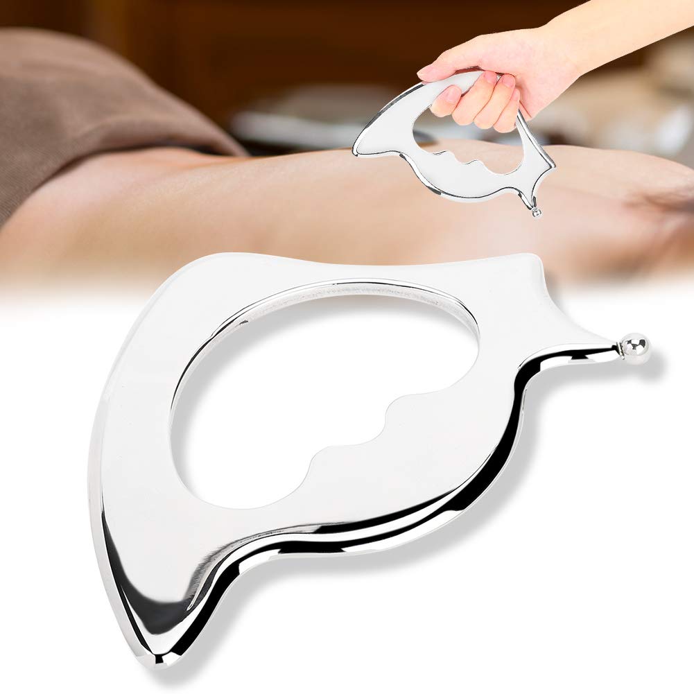 Body Gua Sha Tool para crema de masaje, superficie lisa pulida, placa raspadora para el cuidado de la salud para cara, cuello, hombros, pies, mejora la circulación