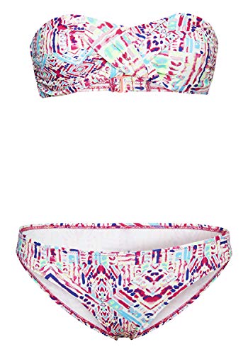 Chiemsee Damen Bikini Bikini Woman, Pink/Light Blue, 42/A/B, 1071702