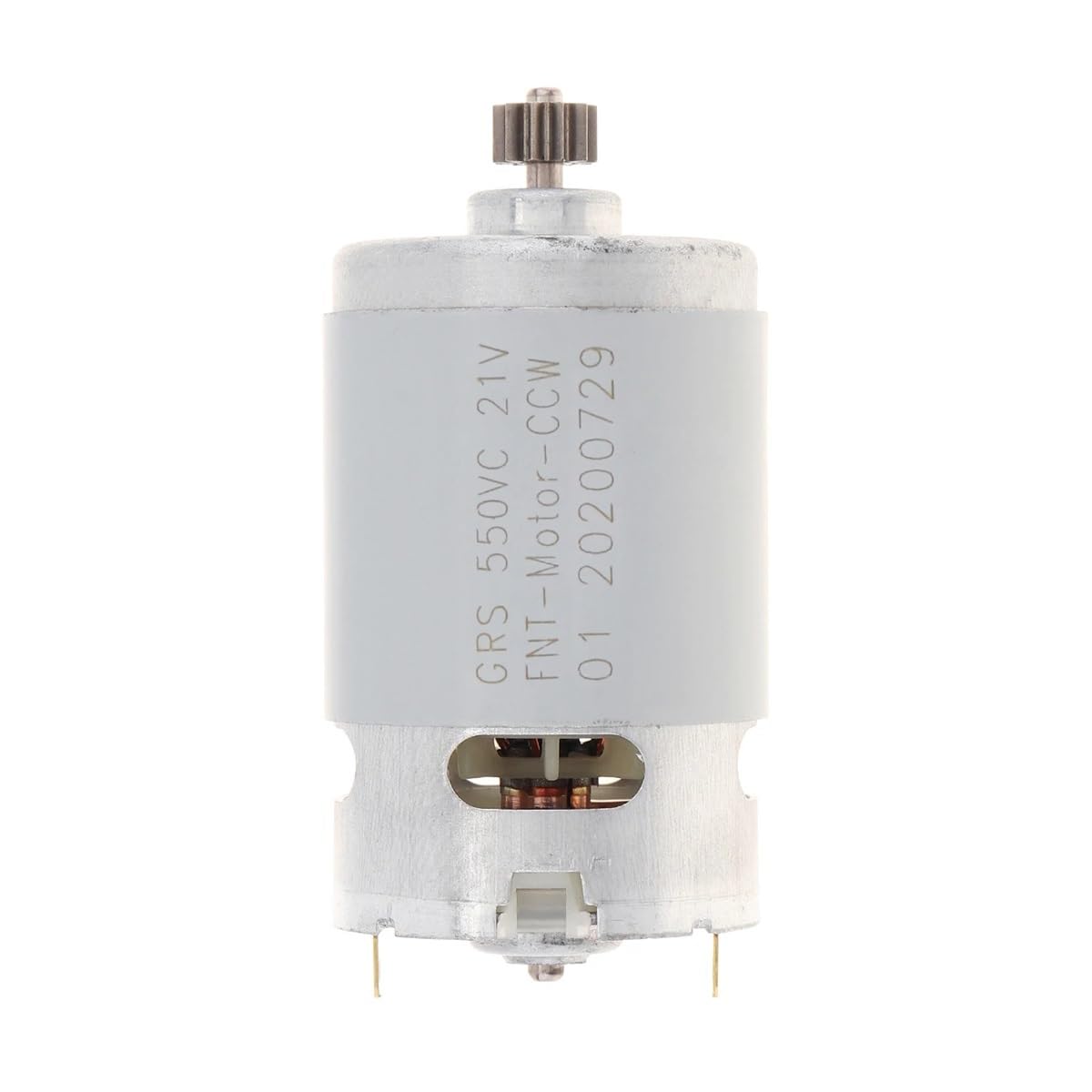 POWTAXBJGD RS550 11 Teeth DC Electronic Starter 10.8/12/14.4/16.8/18/21/25V Electronic Starter with High Torque Gear Box for Cordless Charge Drill Screwdriver(12V)