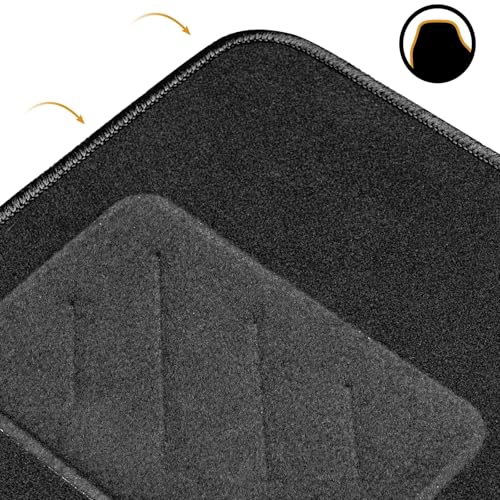 Alfombrillas para Mitsubishi L200 Serie 6 Moqueta Premium Elegante 4