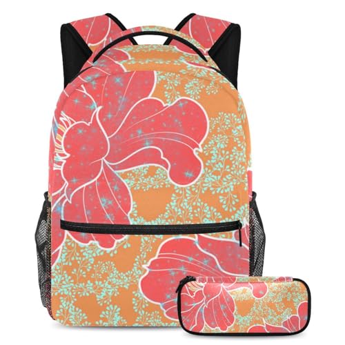 Sac à dos de jour motif géométrique solide pour protéger les affaires d'école
