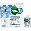 Seventh Generation Dishwasher Detergent Powder 2-Pack + Rinse Aid, Free & Clear, Biodegradable, Plant-Based & Fragrance-Free, Septic Safe