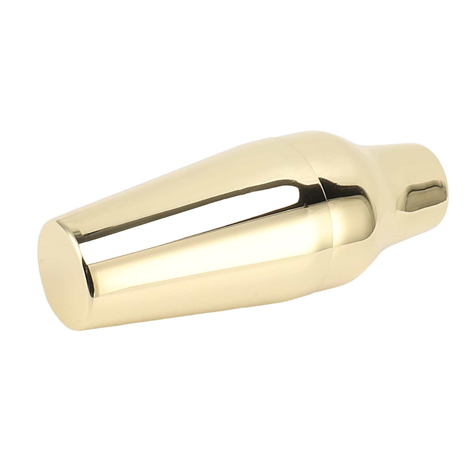 Shaker per cocktail in acciaio inossidabile stile francese Mixer per a 2 sezioni Strumento da bar professionale per feste di picnic in campeggio in casa Acciaio inossidabile 304 (Colore oro di lusso)