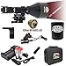 Wicked Lights W404iC 850nm Infrared Night Hunting Light Kit for Night Vision, hog, Coyote, varmint, and Predators