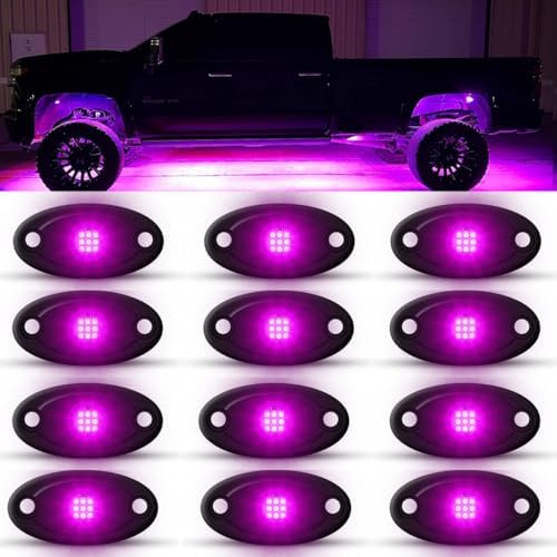 LED Rock Lights, 4 Pods Purple Pink LED Neon Nigeria | Ubuy