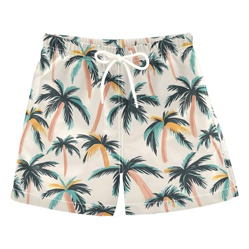 Boys Swim Trunks Bottom Bathing Suit Toddler Quick Dry Mesh Lining Board Shorts Summer Beach Swimsuit