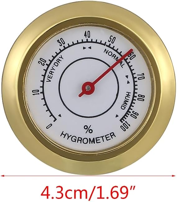 Mini Temperature Monitors Humidity Meter Mechanical Hygrometer Thermometer