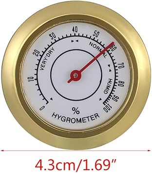 Mini Temperature Monitors Humidity Meter Mechanical Hygrometer Thermometer