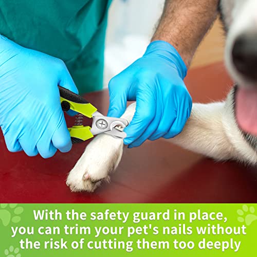 WallEgo Profi Krallenschere für Hunde, Große & Mittelgroße Haustiere krallenschleifer Mit Nagelfeile, Hohe Qualität krallenschneider Katzen