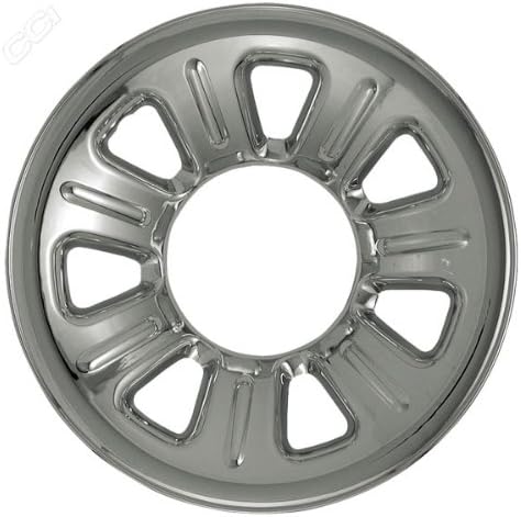 Coast to Coast IWCIMP21 15 Inch Chrome Wheelskins with 7 Dimple Spokes - Pack of 4
