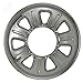 Coast To Coast IWCIMP21 15 Inch Chrome Wheelskins With 7 Dimple Spokes - Pack Of 4