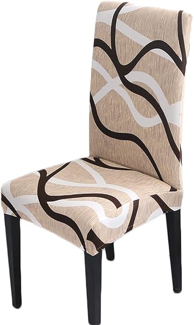 HZDHCLH Chair Covers Set of 4/6 Stretch Modern Chair Slipcovers for Dining Room Kitchen Wedding Party Washable Chair Protector (4pcs, bird's nest)