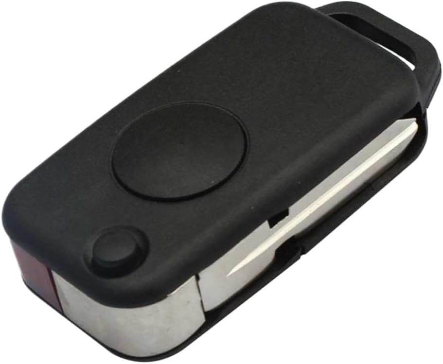1 Button Remote Keyless Car Key Case Shell Compatible with 500SL 600SEC
