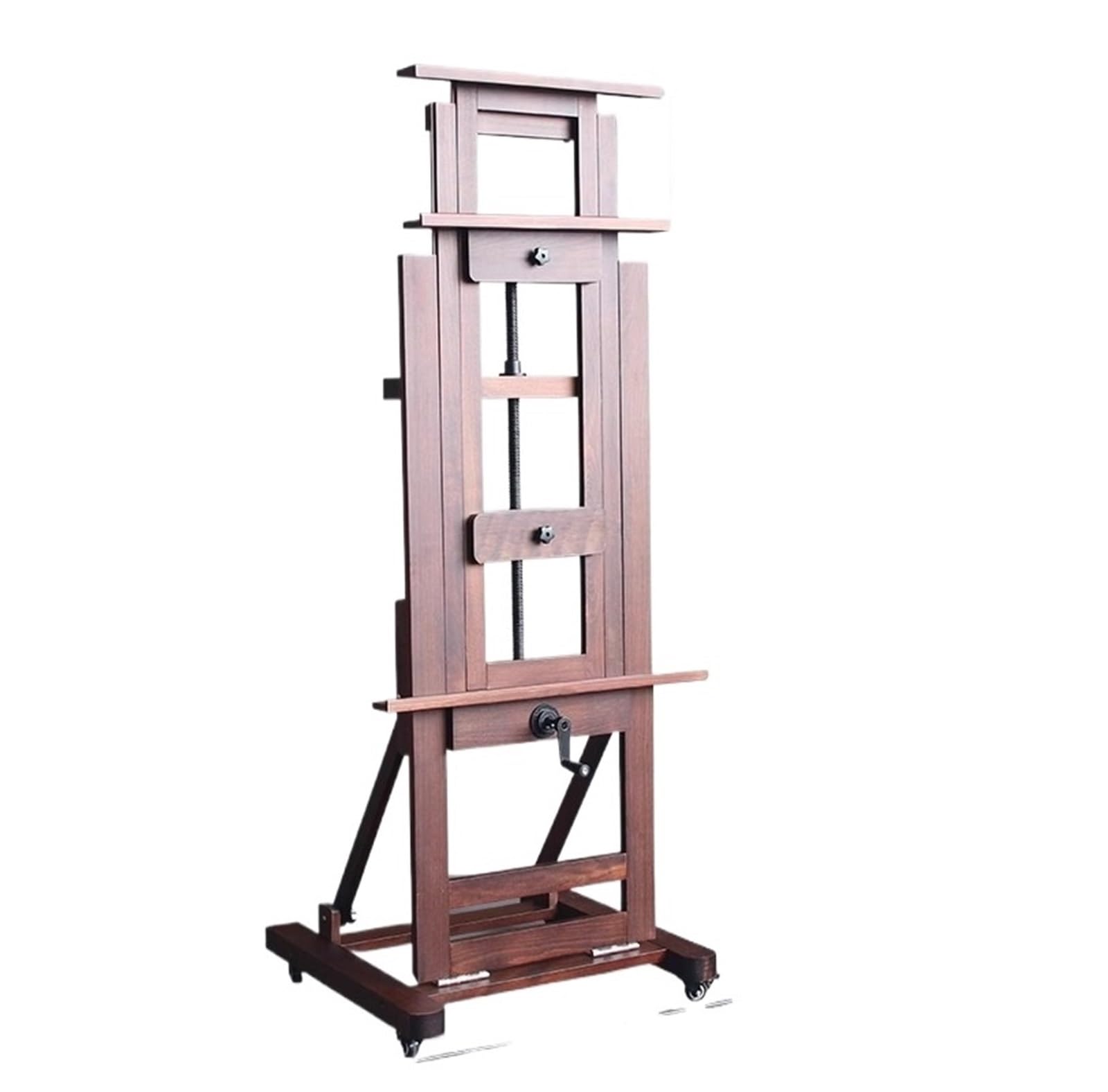 NGDFGR Easel Single-Rocker Flat Stand Dual-Purpose Easel Floor-Standing Adjustable Professional Exhibition,Color6
