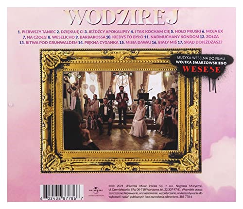 Arkadiusz Jakubik: Wodzirej (Muzyka weselna do filmu Wesele) [CD] – vue 2