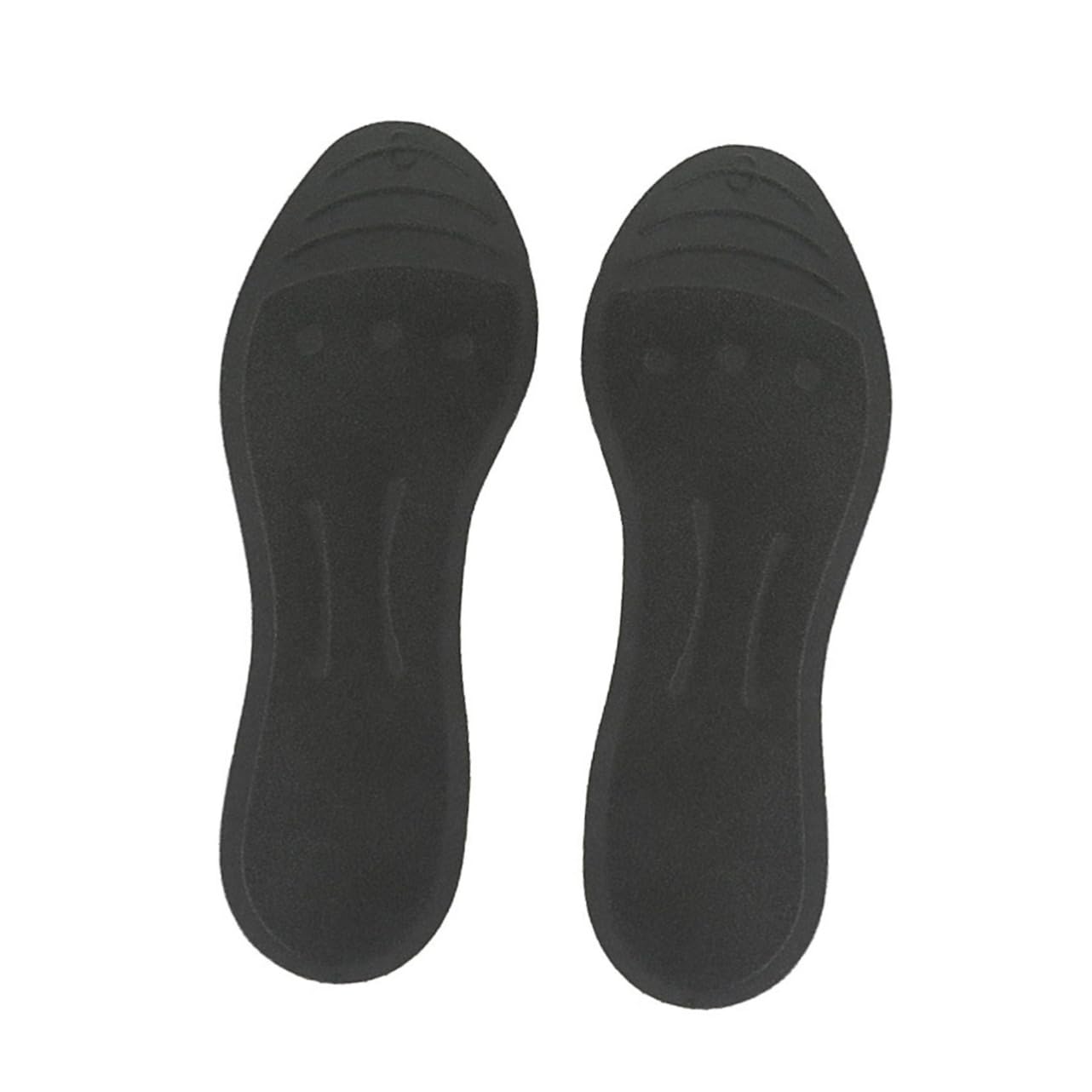 Mobestech 3stücke Tpu Flüssige Massage-orthopädische Einlegesohlen Mit Glycerinfüllung Druckentlastung Für Plantarfasziitis Und Fersensporn Schwarz Für Schmerzende Füße Und