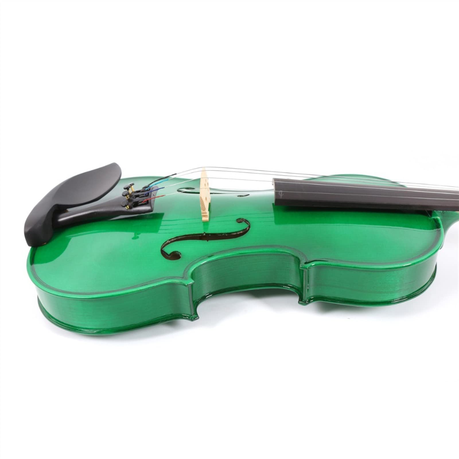 4/4 Violino Massello di Acero Abete Fatto A Mano Violino Strumento Musicale Ebano Raccordi Custodia Rigida Violini per Studenti