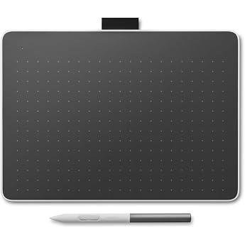 Wacom One Small Pen Tablet with Battery-Free Pen &amp; Tilt Detection | Graphics tablet (PC required), slim, lightweight, with pe