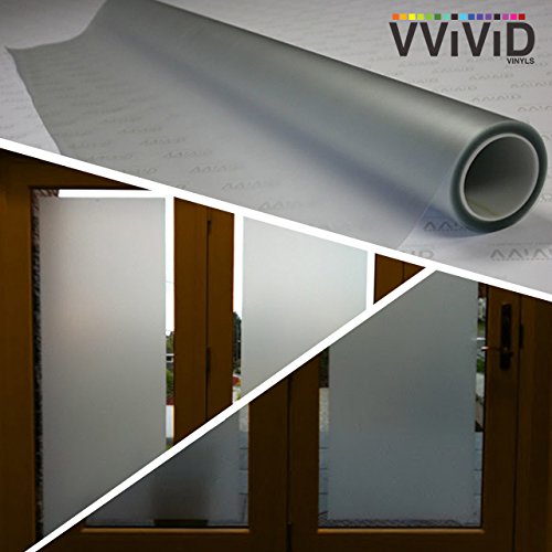 Vvivid Clear Protective 8Mil Shatterproof Security Window Vinyl Film Roll (30 Inch X 6.5Ft) #TOP5