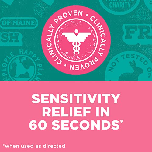 Tom’s Of Maine Sensitive + Whitening Fluoride Free Toothpaste, Soothing Mint 4.0 Oz 3-Pack #TOP3