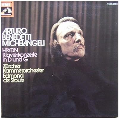 Konzert f&uuml;r Klavier und Orchester Nr. 11 D-dur / Nr. 4 G-dur / 1C 065-02614 [Vinyl] MICHELANGELI, Arturo Benedetti / Z&Uuml;RCHER KAMMERORCHESTER / DE STOUTZ, Edmond and Haydn, Joseph
