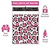 12x15 (50) Pink Leopard Print Designer Poly Mailers Waterproof Self Sealing Tear Resistant Polymailers Shipping Envelopes Premium Printed Bags For Small Businesses