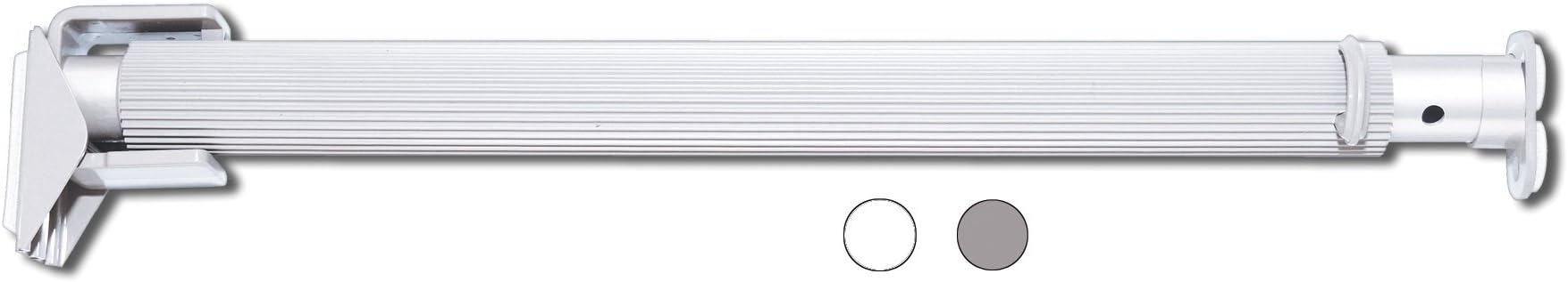 WedgitWedgit White Mini Twist Tight Adjustable Sliding Window & Door Security Bar extends from 15" to 25"