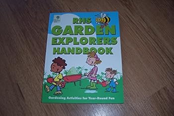 Paperback RHS Garden Explorers Handbook: Gardening Activities for Year-round Fun Book