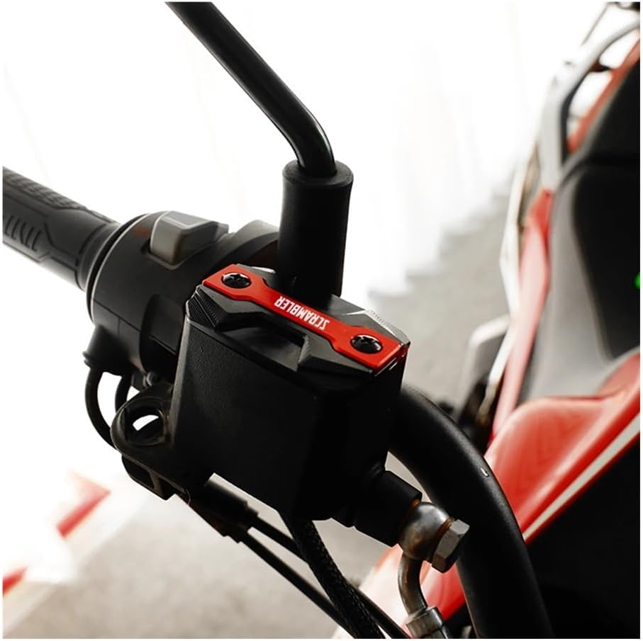 Fluid Reservoir Cap for Scrambler 1100 Icon Dark Desert Sled 400 800 Motorcycle CNC Front Brake Fluid Reservoir Cover Brake Fluid Reservoir Cover