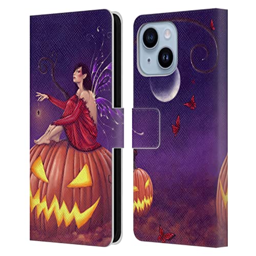 Étui iPhone 14 Plus Rachel Anderson protection intégrale en cuir à rabat magnétique