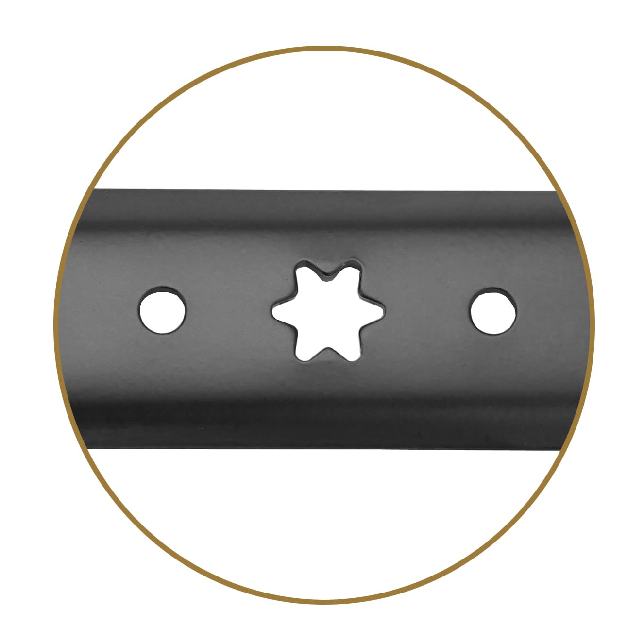 q&p Paquete de 2 cuchillas de cortacésped sustituye a 742-04308, 742-04312, 942-04308, 942-04312, 119-8456 para corte MTD, Cub Cadet, Troy-Bilt de 42 pulgadas