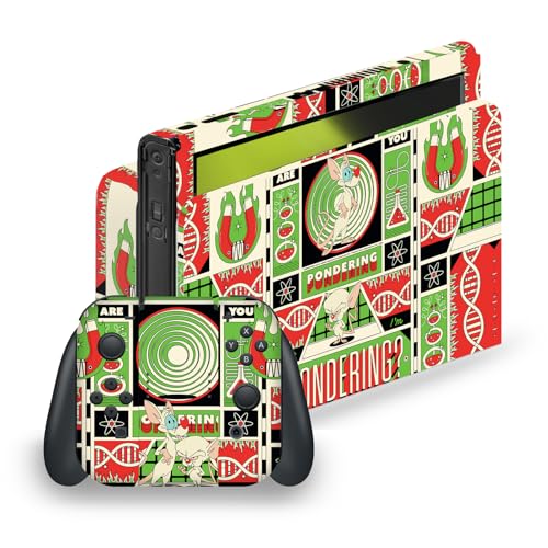 Autocollant Vinyle Animaniacs pour Nintendo Switch OLED - Skin de Jeu Head Case Designs