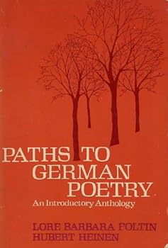 Paperback Paths to German Poetry an Introductory Anthology Book