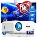 Produktbild Beamer, 5G WiFi Bluetooth 12000 Lumen 1080P Full HD 4K Video Unterstützt, Giaomar Mini LED Heimkino 300" Display, Kompatibel mit Smartphone/Laptop/TV Stick/Xbox/PS5 Projektor