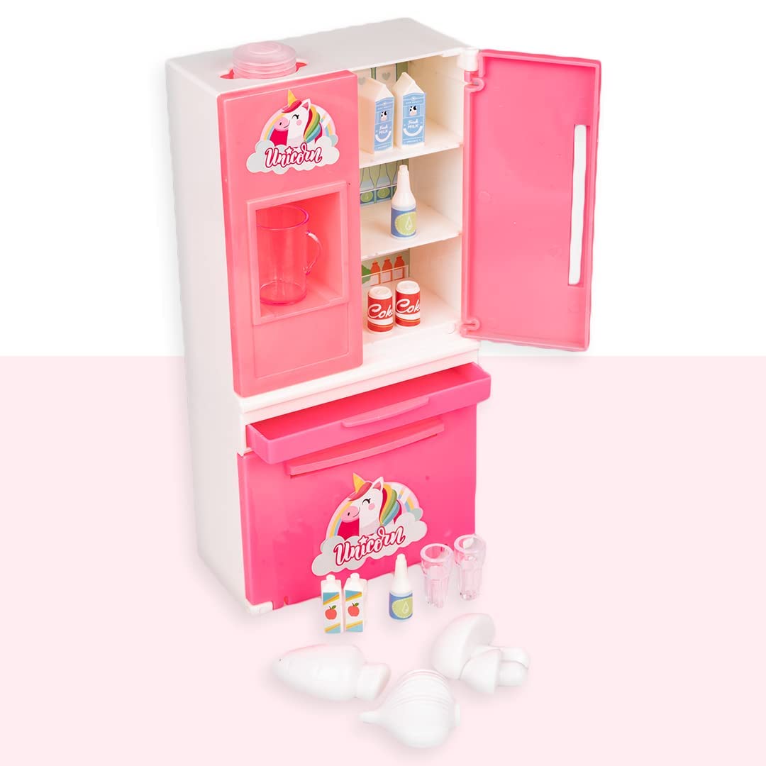 See full amazon price history chart for KITIKITTZ Double Door Plastic Miniature Role Play Refrigerator with Working Water Dispenser KITIKITTZ Double Door Plastic Miniature Role Play Refrigerator with Working Water Dispenser (B0BGCDT7MH) Amazon Price History, Amazon Price Tracker