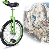 MLLXUXANCC 18 Zoll Einrad Einrad für Anfänger Laufrad Einrad für Jugendliche mit Ally Designed Sattel Verwendet für Gewichtsverlust/Verbesserung/körperliche Fitness