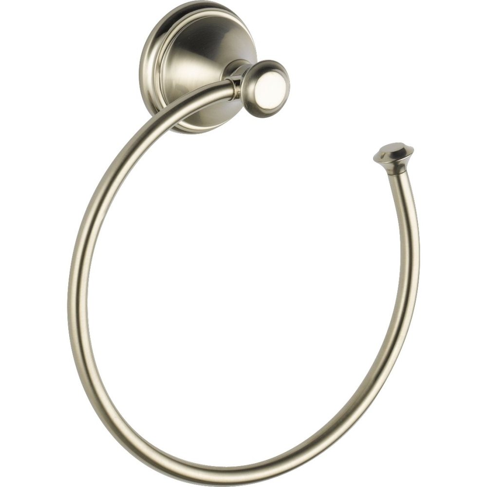 DELTA FAUCET 79746-SS Cassidy Wall Mounted Towel Ring in Brilliance Stainless Steel