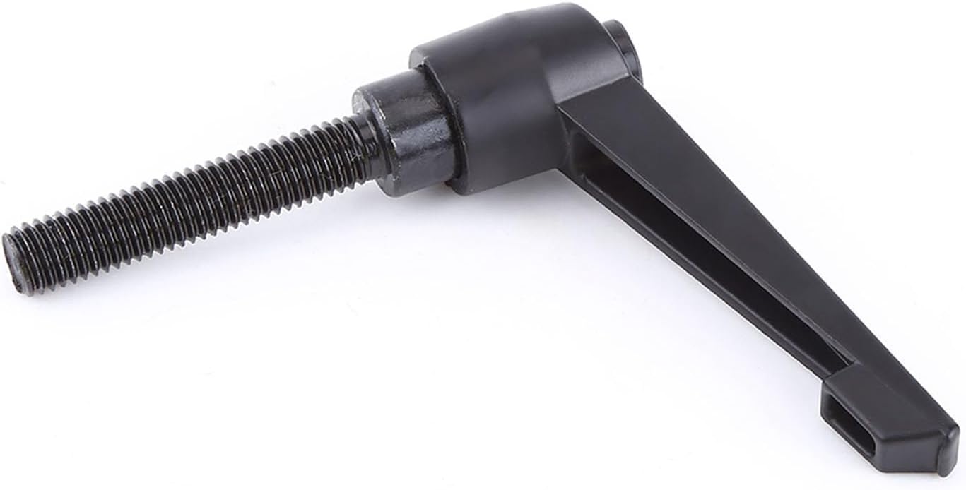 Ymiko Adjustable Fixing Handle M10 1.5 Thread Clamping Lever with Stud Ratcheting Feature Coating for M10*25 and M10*50
