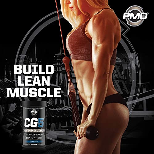 Pmd Sports Ultra Pump Fuel Insanity - Pre Workout - Tropical Orange Mango (30 Servings) Sports Cg5 Premium Creatine And L-Glutamine Powder (60 Servings) #TOP7